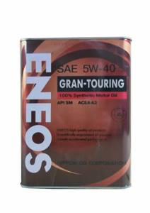 Моторное масло Eneos Gran-Touring Synthetic SAE 5w40, 4л